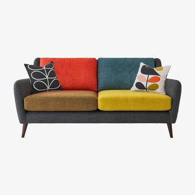 Barker and Stonehouse Orla Kiely Fern Large 2 Seater Sofa, 776 Fabric | Barker & Stonehouse