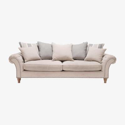 Barker and Stonehouse Craven Extra Large Sofa With Studs - Barker &amp; Stonehouse
