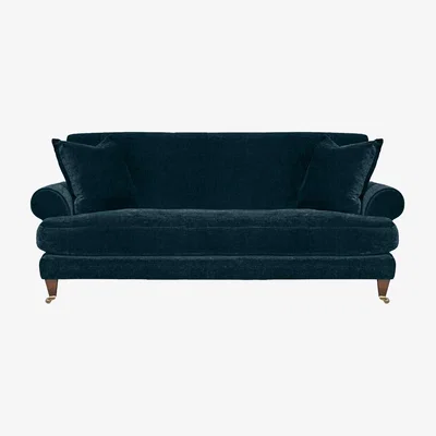 Barker and Stonehouse Fairlawn 2 Seater Sofa, Teal Fabric | Barker & Stonehouse