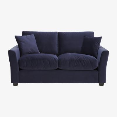 Barker and Stonehouse Taylor 2 Seater Sofa, Blue Fabric | Barker & Stonehouse