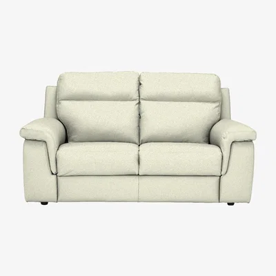 Barker and Stonehouse Fulton 2 Seater Sofa, White | Barker & Stonehouse