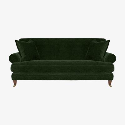 Barker and Stonehouse Fairlawn 2 Seater Sofa, Green Fabric | Barker & Stonehouse