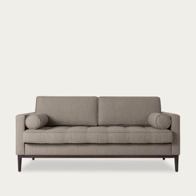Bombinate.com Pumice Model 02 Linen 2 Seater Sofa