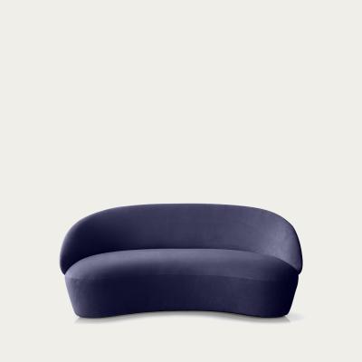 Bombinate.com Blue Naïve Sofa Velvet Textum Avelina - 2 Seater