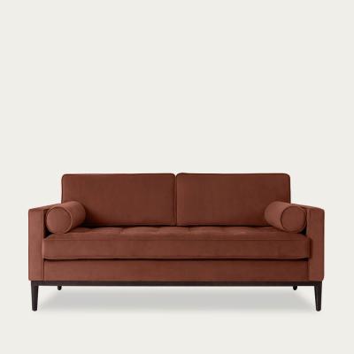 Bombinate.com Brick Model 02 Velvet 2 Seater Sofa