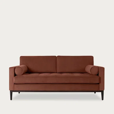 Bombinate.com Brick Model 02 Velvet 2 Seater Sofa