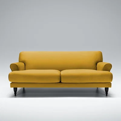 Cuckooland Lovi Furniture Ginger 2 Seater Velvet Sofa