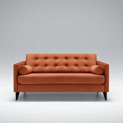 Cuckooland Lovi Furniture Powder 2 Seater Velvet Sofa