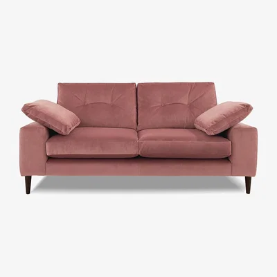 Cuckooland Alto 2 Seater Sofa - Linen Aqua Marine