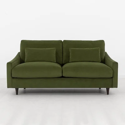 Cuckooland Swyft Sofa in a Box Model 07 Velvet 2 Seater Sofa - Elephant