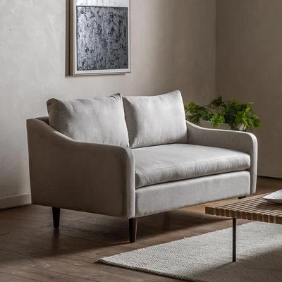 Cuckooland Brookhouse 2 Seater Sofa in a Box - Elephant Velvet