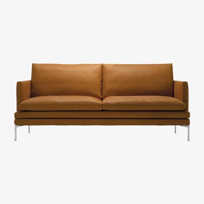 The Conran Shop William Sofa Leather 2-Seater