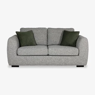 Cult Furniture Hayden 2 Seater Sofa, Grey Chenille
