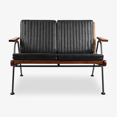 Cult Furniture £30  Off   Wickham 2 Seater Sofa, Black