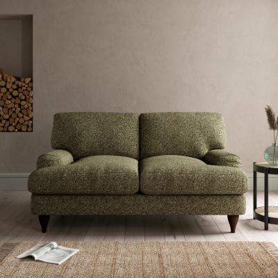 Dunelm Darwin 2 Seater Sofa Cosy Marl Olive