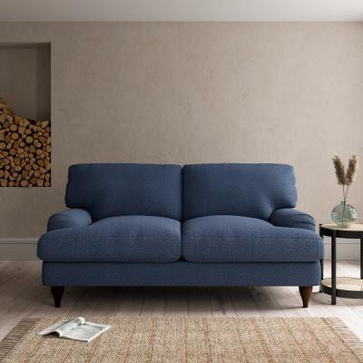 Dunelm Darwin Woolly Marl 2 Seater Sofa Woolly Marl Navy