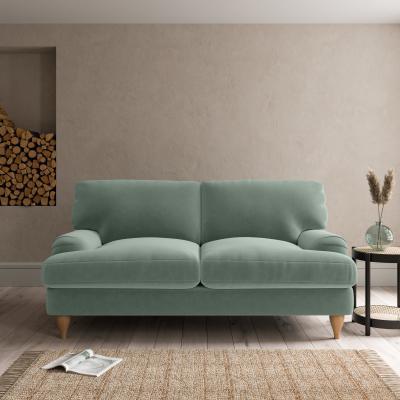 Dunelm Darwin Luxury Velvet 2 Seater Sofa Luxury Velvet Lilypad