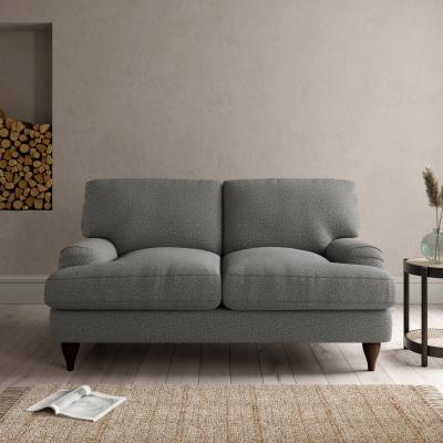 Dunelm Darwin 2 Seater Sofa Cosy Marl Soft Granite