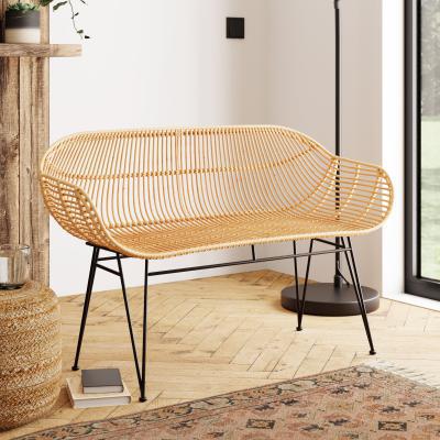 Dunelm Samara Compact 2 Seater Sofa Natural