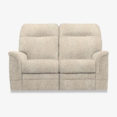 Furniture Village Parker Knoll - Hudson 23 Fabric 2 Seater Power Recliner Sofa - Sabrina Beige