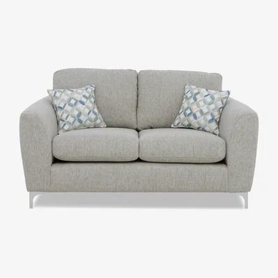 Furniture Village Pippa 2 Seater Fabric Sofa - Dijon Sea Ch Ft