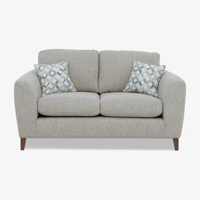 Furniture Village Pippa 2 Seater Fabric Sofa - Dijon Sea Wd Ft