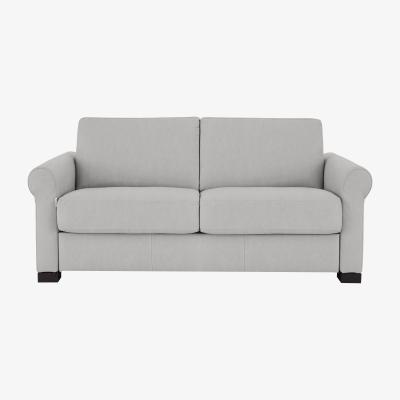 Furniture Village Nicoletti - Alcova 2 Seater Fabric Sofa with Scroll Arms - Grey