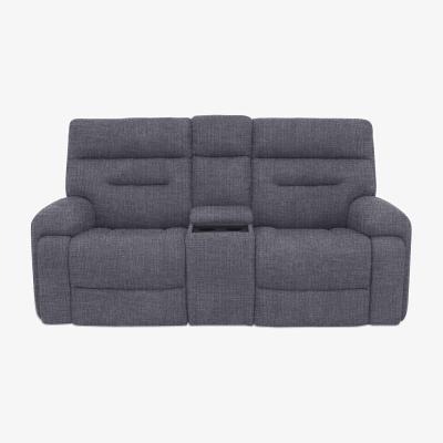 Furniture Village Cinemax Media 2 Seater Fabric Power Recliner Sofa with Headrests