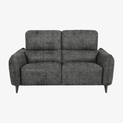 Furniture Village Domicil - Maddox 2.5 Seater Fabric Power Recliner Sofa - Gunmetal