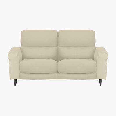 Furniture Village Axel 2 Seater BV Leather Power Recliner Sofa - BV Bisque