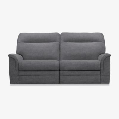 Furniture Village Parker Knoll - Hudson 23 Large 2 Seater Fabric Power Recliner Sofa with Headrests and Power Lumbar