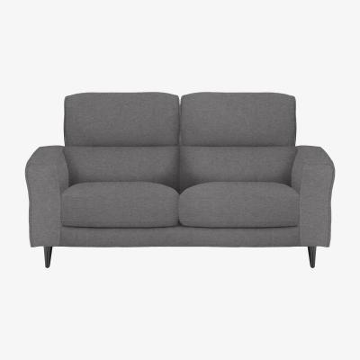 Furniture Village Axel 2 Seater Fabric Sofa - Charcoal Gray
