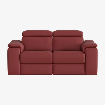 Furniture Village Nicoletti - Davide 2 Seater Leather Power Recliner Sofa
