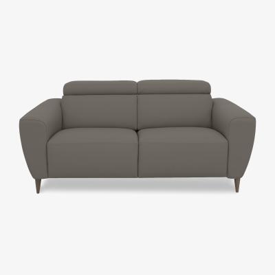 Furniture Village Nicoletti Italia - Milano 2 Seater Leather Sofa - Botero Visone
