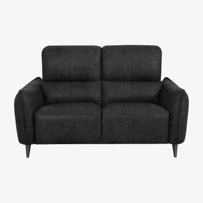 Furniture Village Domicil - Maddox 2 Seater Fabric Sofa - Black Mica