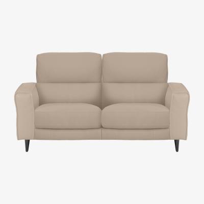 Furniture Village Axel 2 Seater BV Leather Power Recliner Sofa - BV Pebble