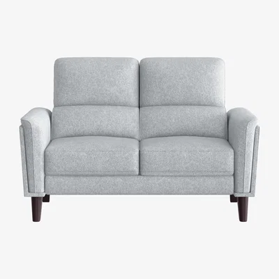 Furniture Village Compact Collection Klein 2 Seater Fabric Sofa - Frost