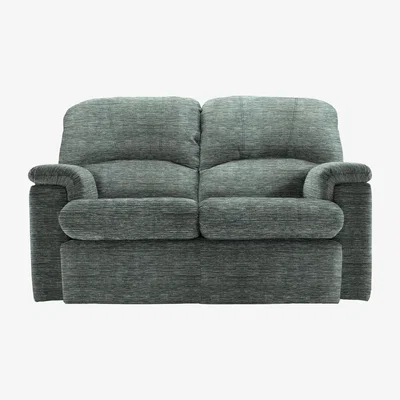 Furniture Village G Plan - Chloe 2 Seater Fabric Sofa - No Recliner - Waffle Marine