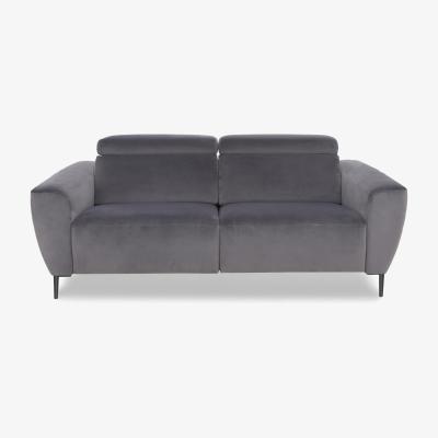 Furniture Village Nicoletti Italia - Milano 2.5 Seater Fabric Sofa - Selma Topo
