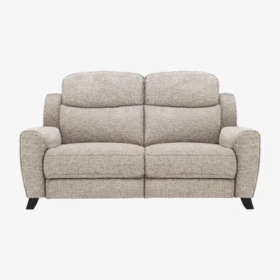 Furniture Village Comfort Story - Title 2 Seater Fabric Recliner Sofa with Power Headrests