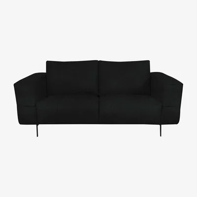 Furniture Village Domicil - Lawson 2 Seater Fabric Sofa - Panther Grey