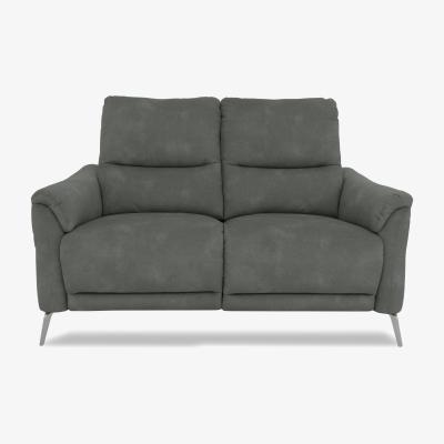 Furniture Village Daytona 2 Seater Fabric Power Recliner Sofa - Dexter Moss