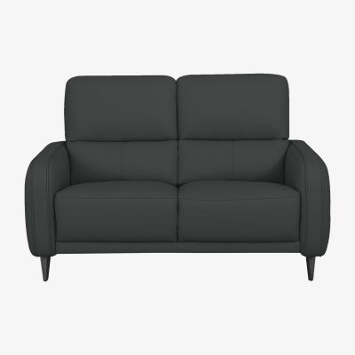 Furniture Village Domicil - Logan 2 Seater Leather Sofa - NN Shale Grey
