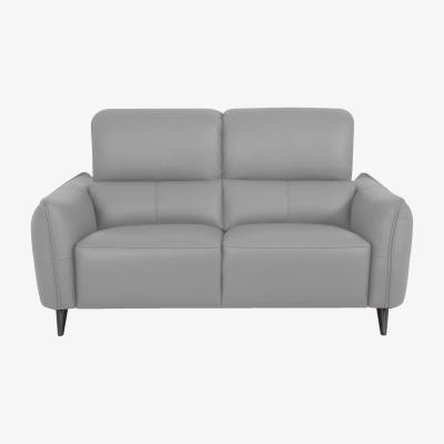 Furniture Village Domicil - Maddox 2.5 Seater Leather Sofa - NP Light Grey