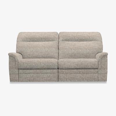 Furniture Village Parker Knoll - Hudson 23 Large 2 Seater Fabric Sofa - Equinox Light Blue