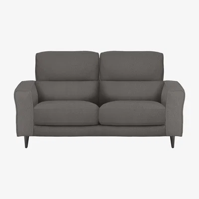 Furniture Village Axel 2 Seater Fabric Sofa - Elephant