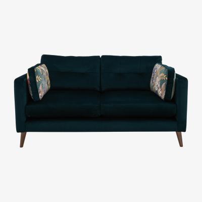 Furniture Village The Botanical Collection Verdosa 2 Seater Fabric Patterned Sofa - Green