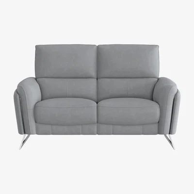 Furniture Village Amarilla 2 Seater Fabric Power Recliner Sofa - Grey