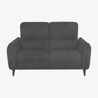 Furniture Village Domicil - Maddox 2 Seater Fabric Power Recliner Sofa - Pewter