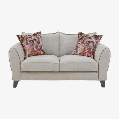 Furniture Village Fleur 2 Seater Fabric Sofa - Beige